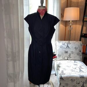 Calvin Klein Denim Sheath